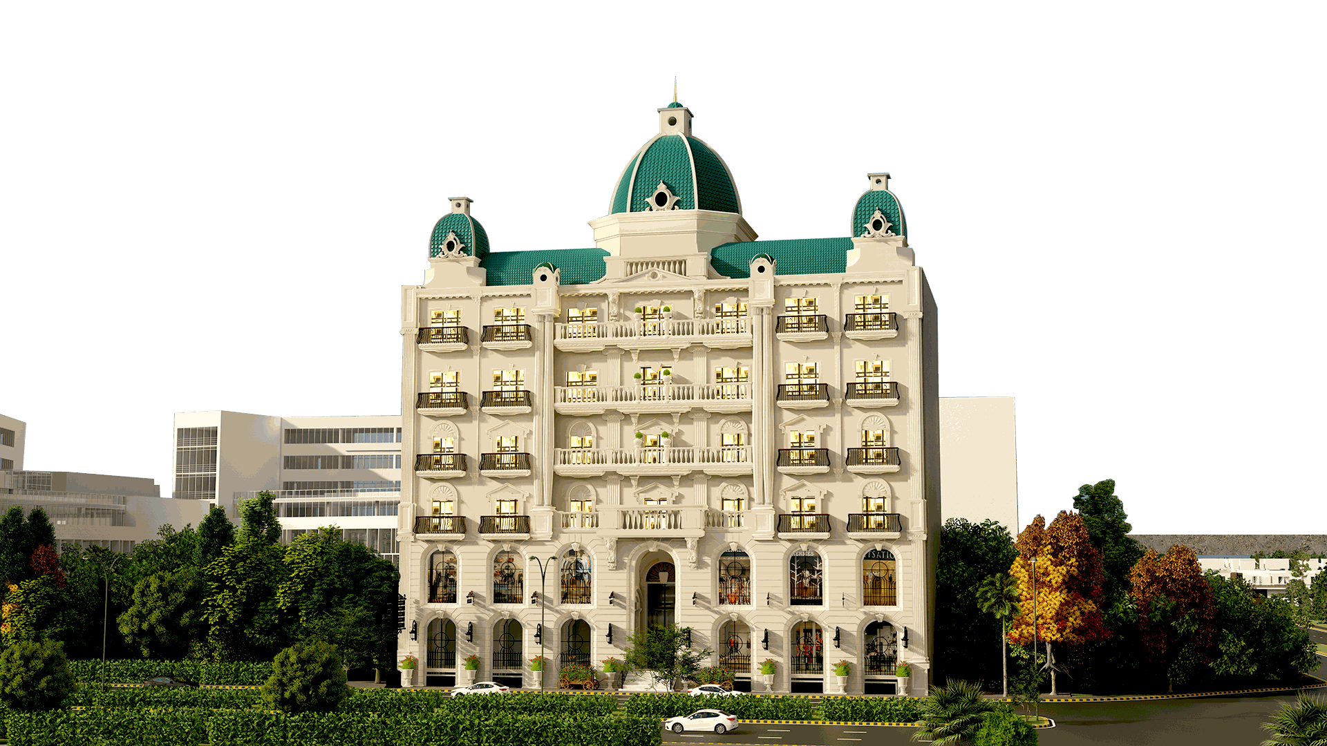 5 West Front Facade